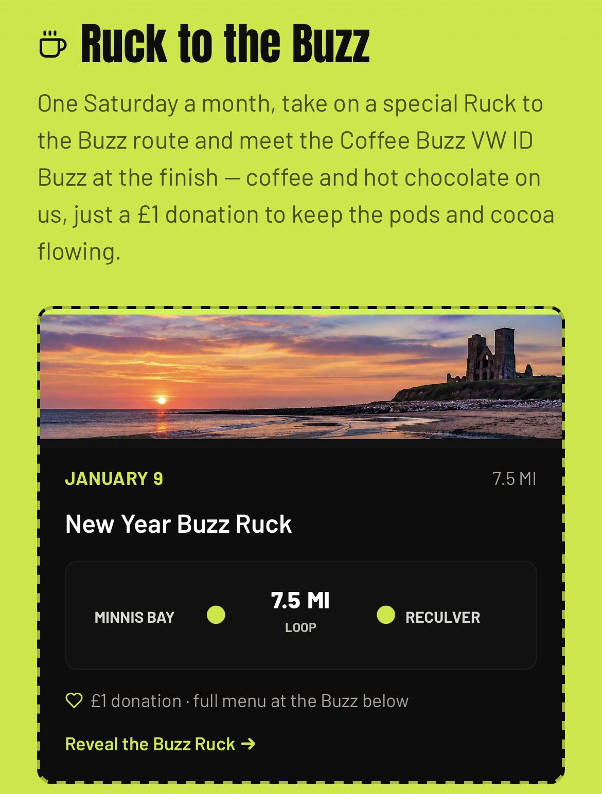 Monthly Ruck to the Buzz events